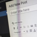 pagina "add new post" di WordPress