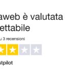 valutazione trustpilot modificata "IN accettabile"