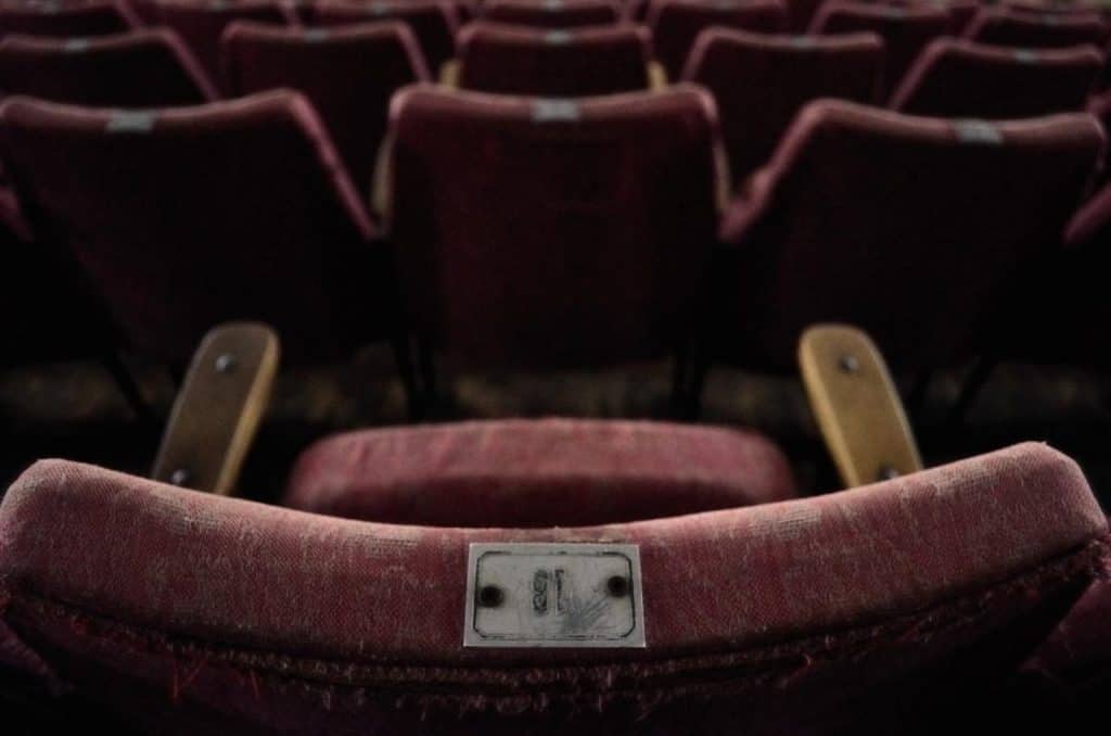 poltroncina del cinema