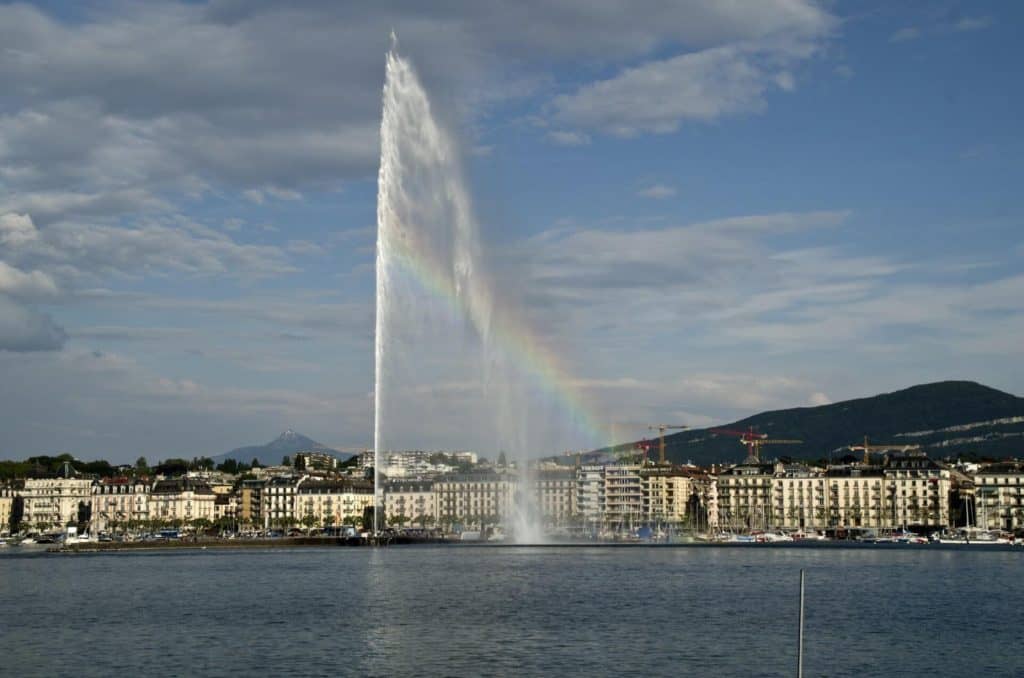 Ginevra, Jet D'eau
