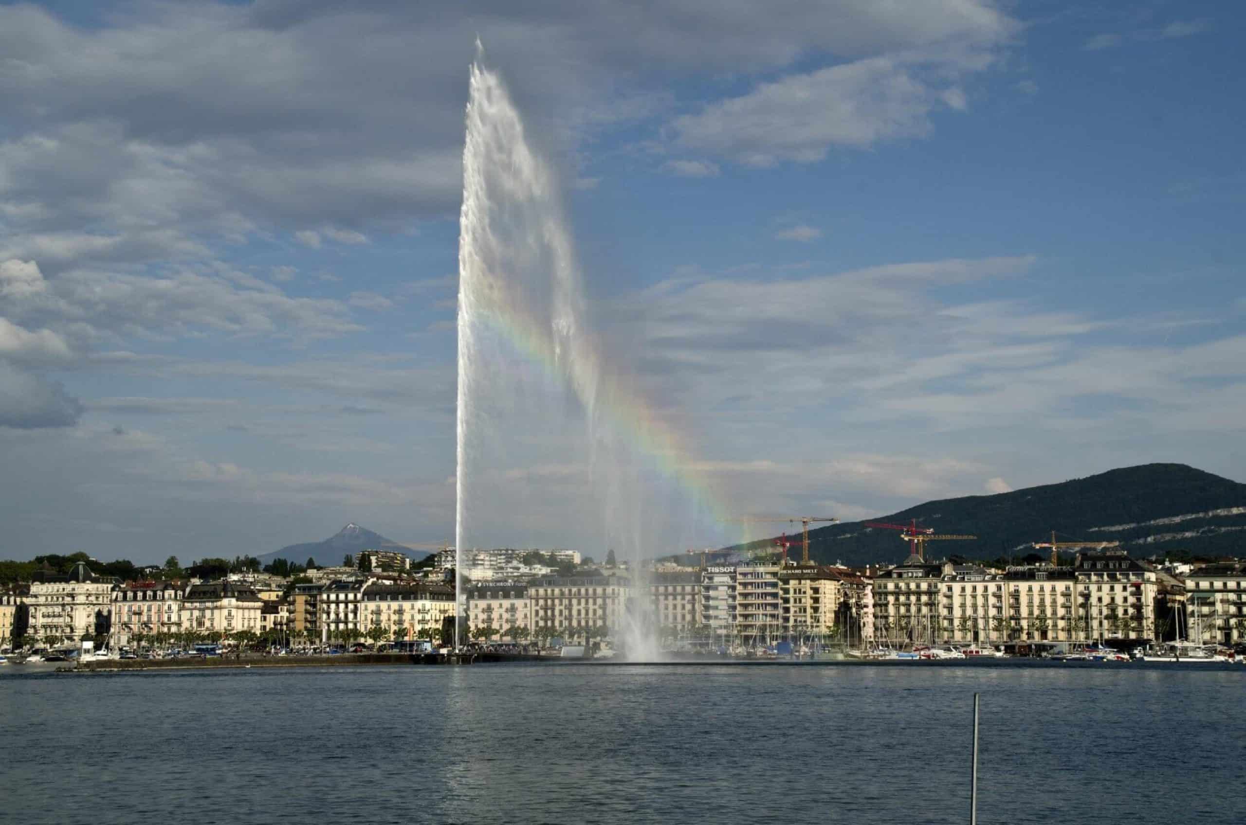 Ginevra, Jet D'eau