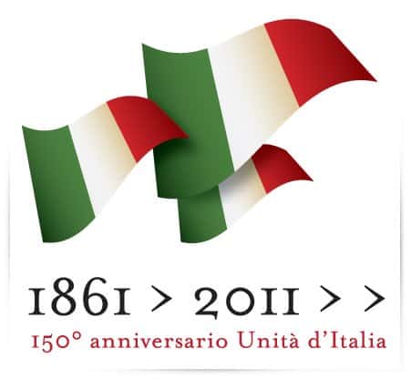 logo celebrazioni 150° anniversario unità d'Italia