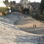 veduta del Teatro Romano di Verona