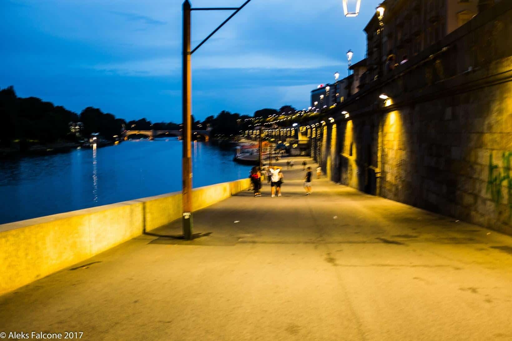 Torino vista lungo Po